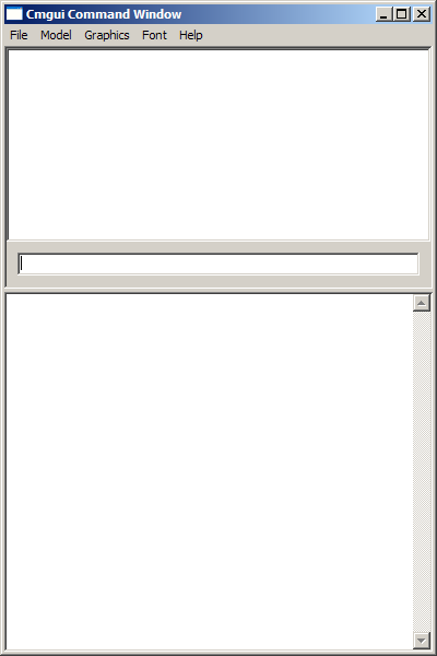 The CMGUI main window